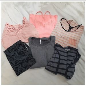 🌸🖤 Coral & Gray Small Bundle 🖤🌸